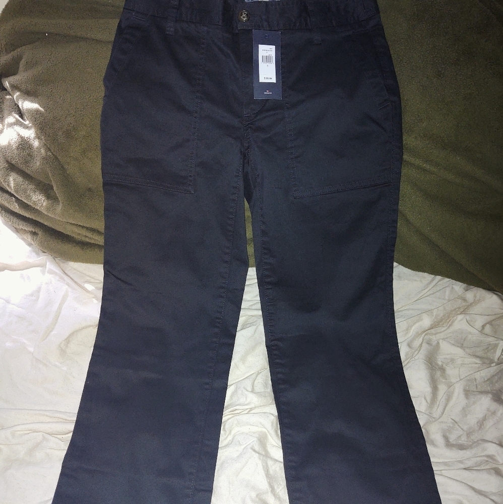 ‼️ 3 for $25 Tommy Hilfiger, Black Women's Capri Pants. Size 0.